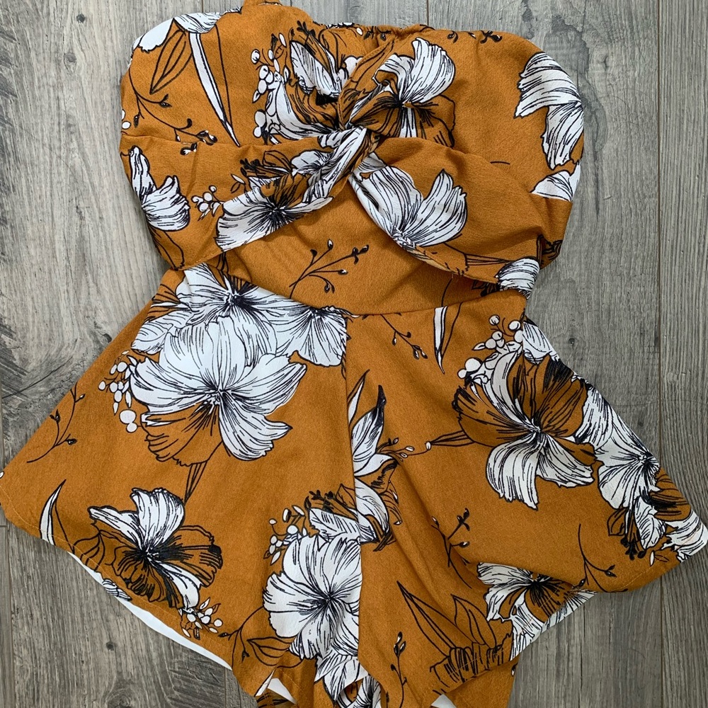 Floral romper